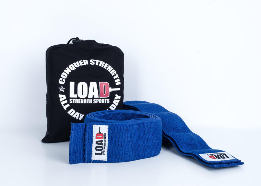  IronMind Strong-Enough Lifting Straps (Pair) - Blue