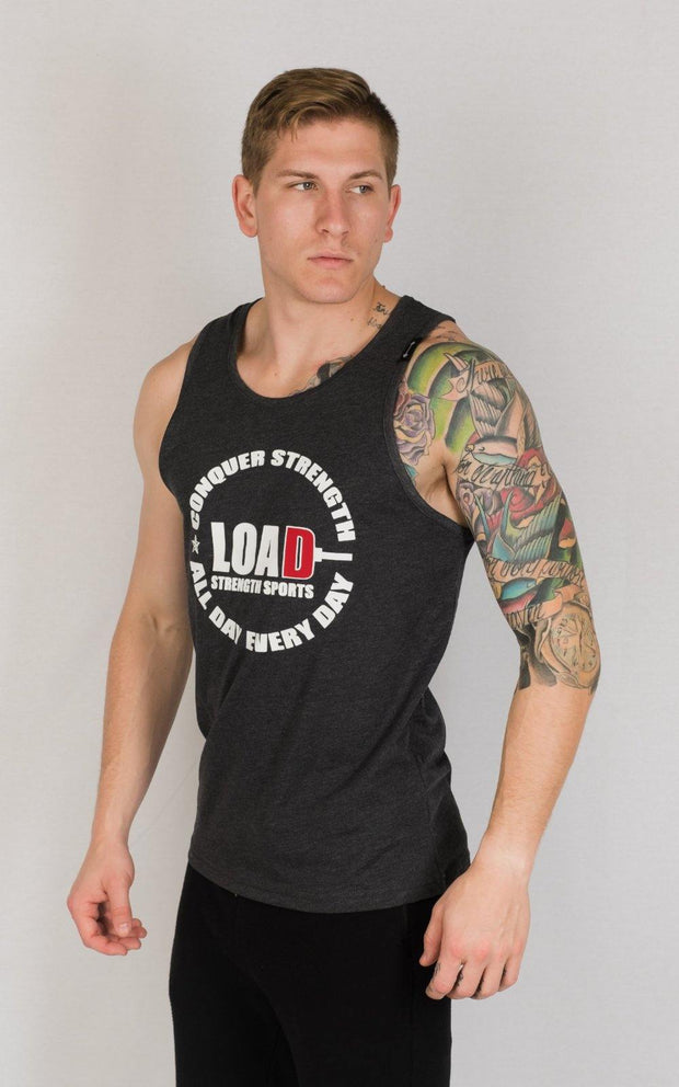  Weightlifting and Powerlifting Clothing | "LOAD" Tank - Load Strength Sports