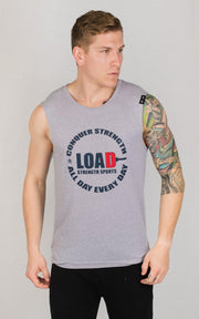  Weightlifting and Powerlifting Clothing | "LOAD" Tank - Load Strength Sports