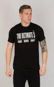  Weightlifting and Powerlifting Clothing | "Ultimate 3" Tee - Load Strength Sports